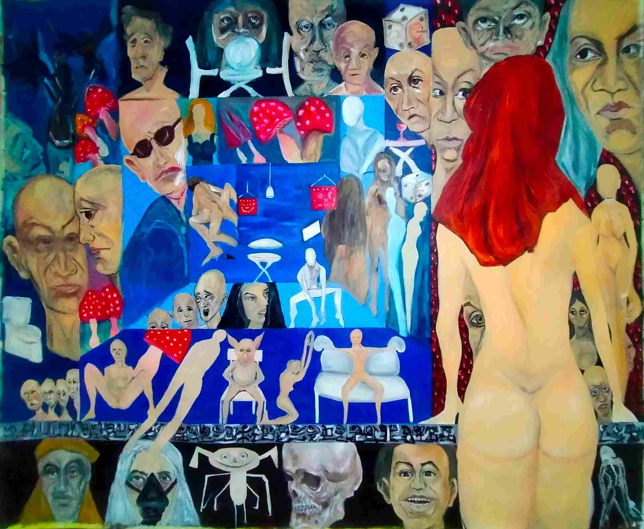 "Étude Cri-Crucifiée 8: Spleen Blood and Confusion"