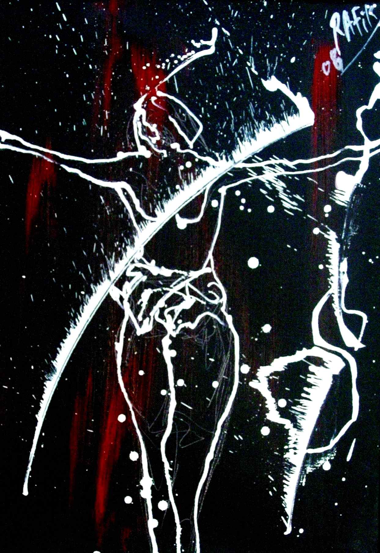 "Crucified Woman III" (private collection)