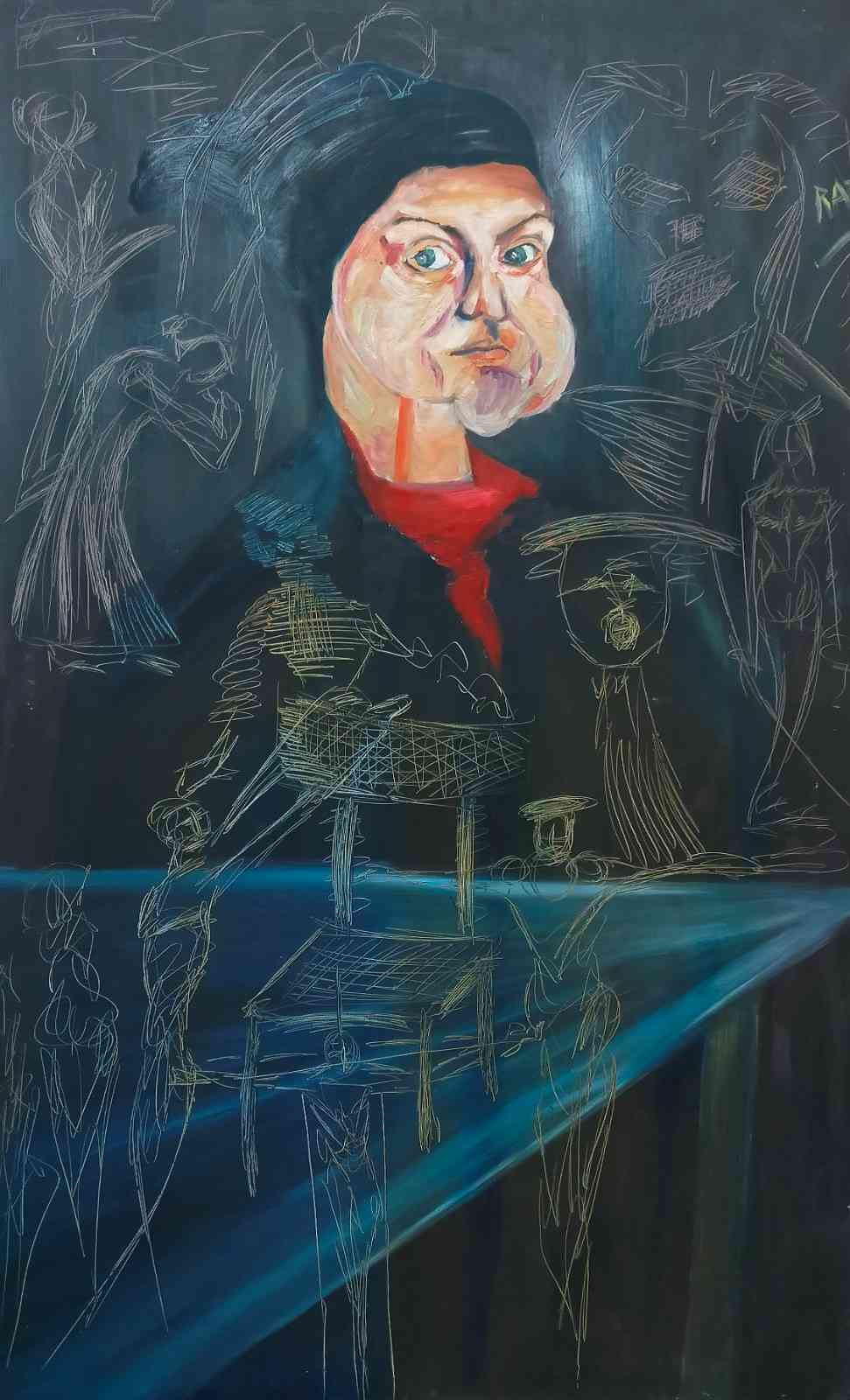 « autoportrait en  pape  »