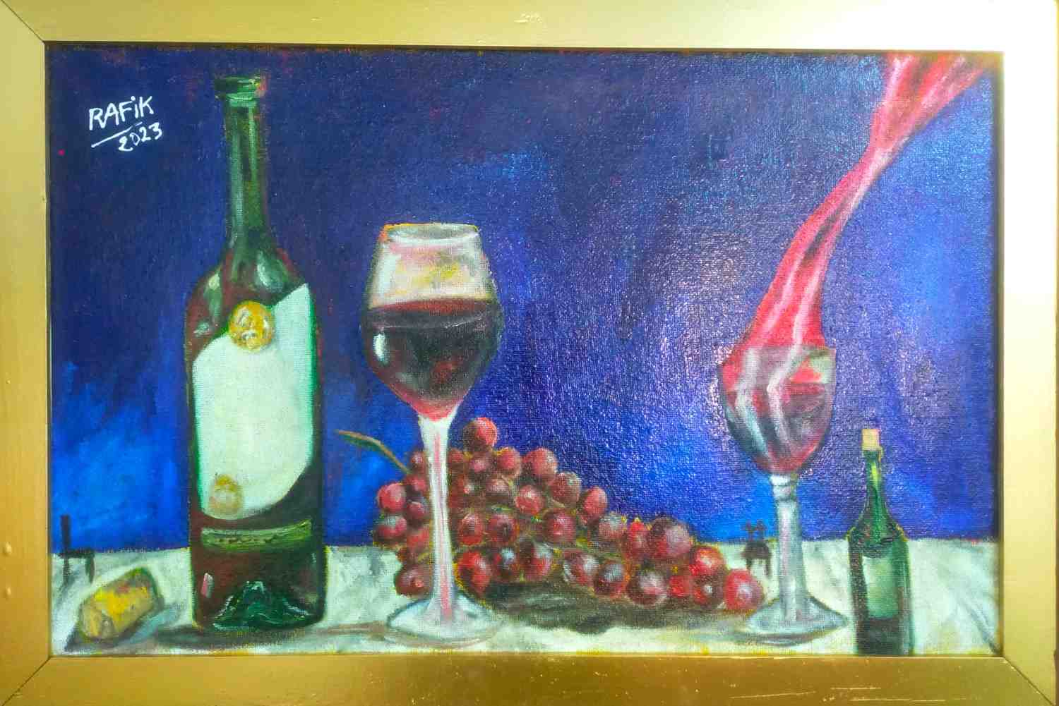 "Nature morte : wine and spirits III"